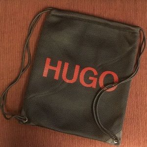 Hugo drawstring bag